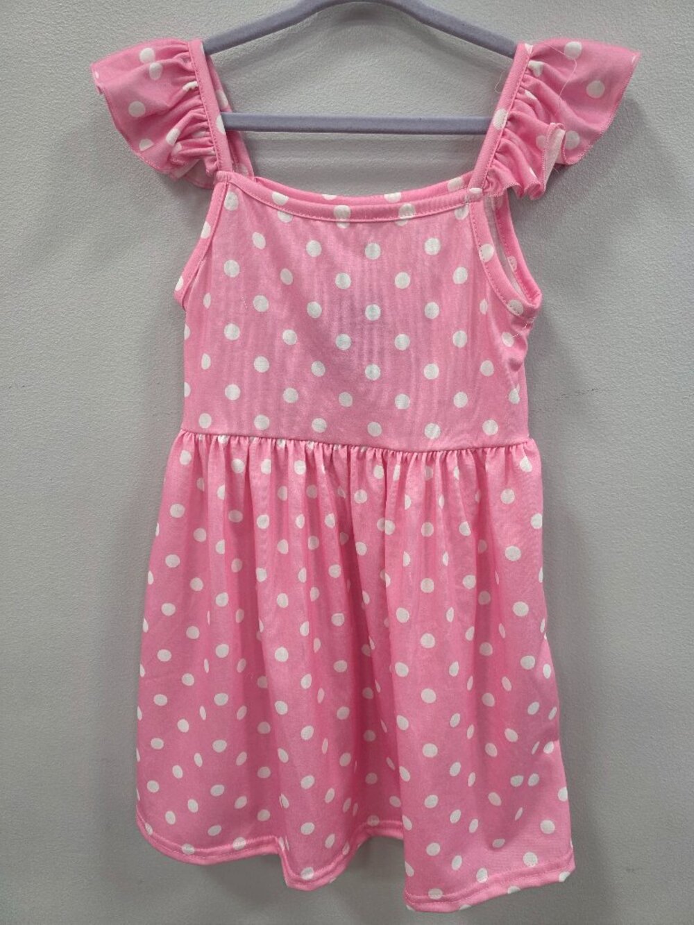 Pink Polka Dot Dress